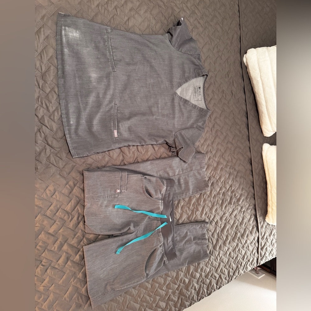 Figs Gray Scrubs